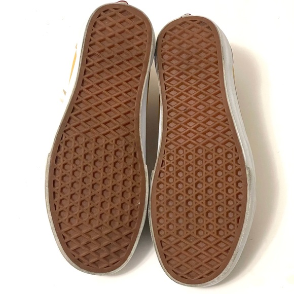 Vans Old Skool Yellow Mustard Canvas Suede Unisex Shoes 7M W 8.5 - Picture 10 of 12